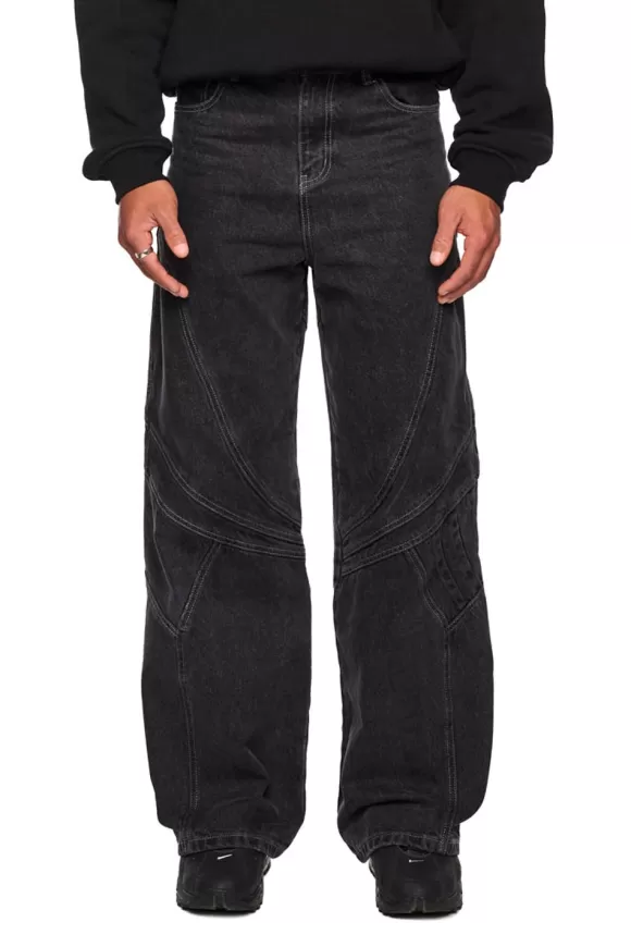 Alien Intel Black Denim Pants>OLAKALA Best