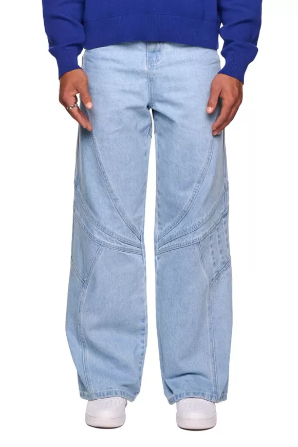 Alien Intel Blue Denim Pants>OLAKALA Outlet