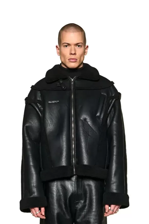 Anatomy Shearling Leatherjacket>OLAKALA Cheap