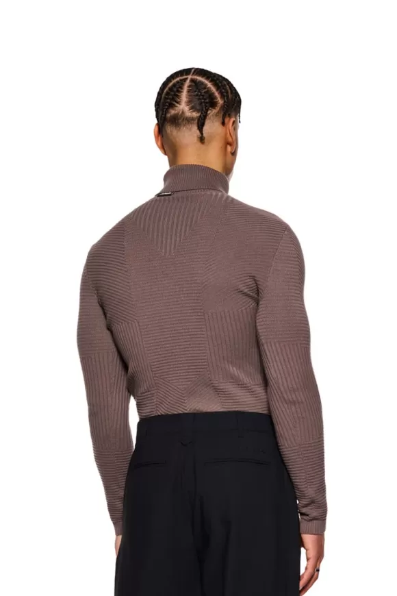 Anatomy Turtleneck Brown>OLAKALA Sale