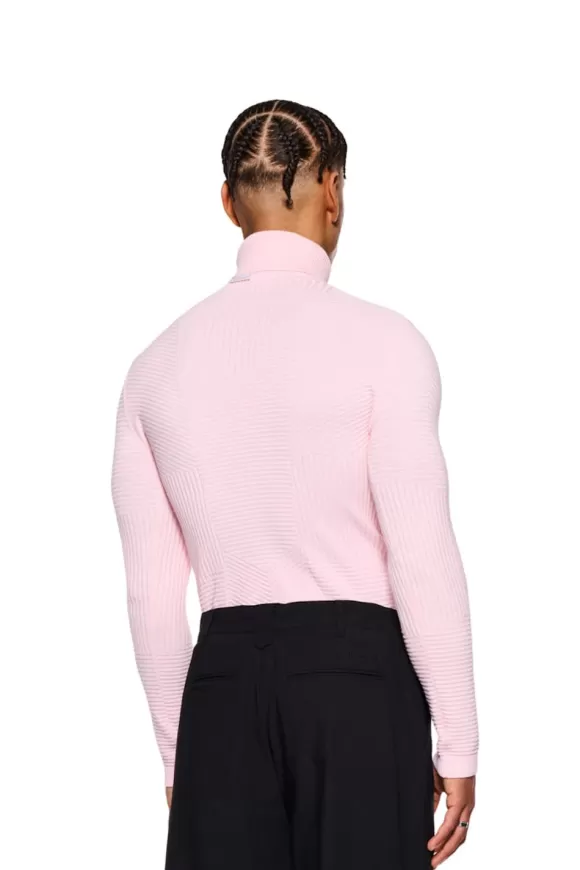 Anatomy Turtleneck Pink>OLAKALA Cheap