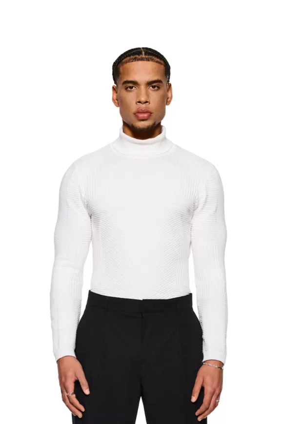 Anatomy Turtleneck White>OLAKALA Sale