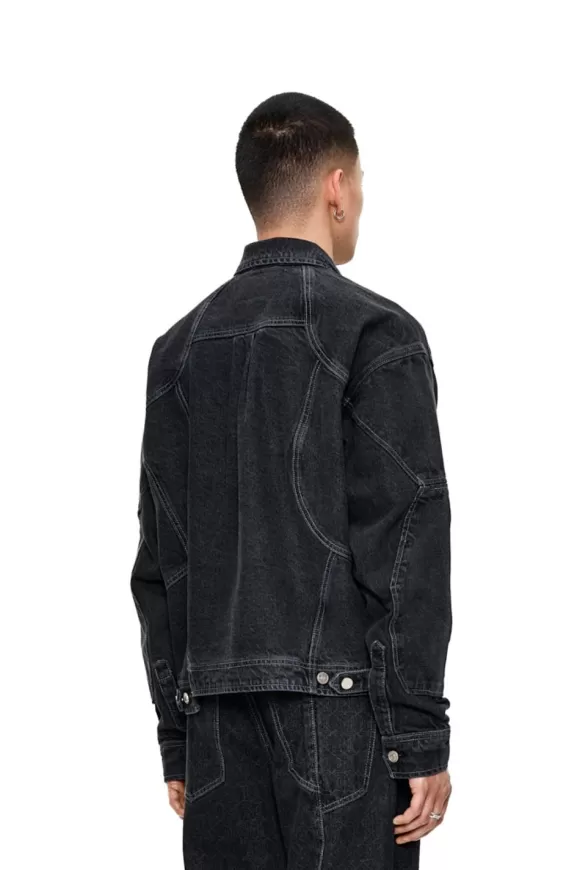 Cc Black Denim Jacket>OLAKALA Best