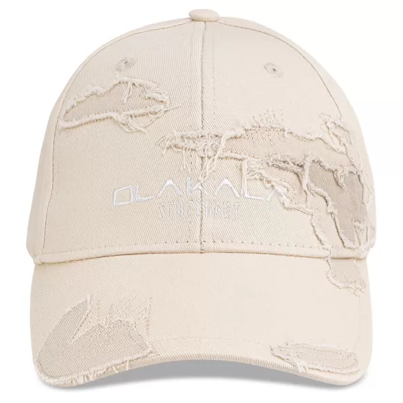 Cc Destroyed Cap Beige>OLAKALA Flash Sale