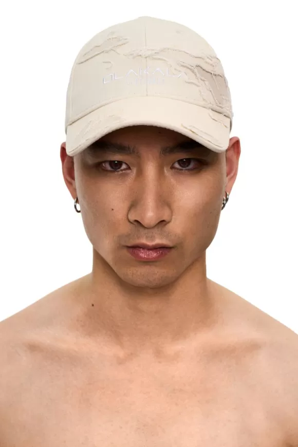 Cc Destroyed Cap Beige>OLAKALA Flash Sale