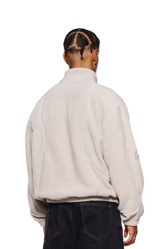 Cc Fleece Halfzippussywillow Gray>OLAKALA Flash Sale