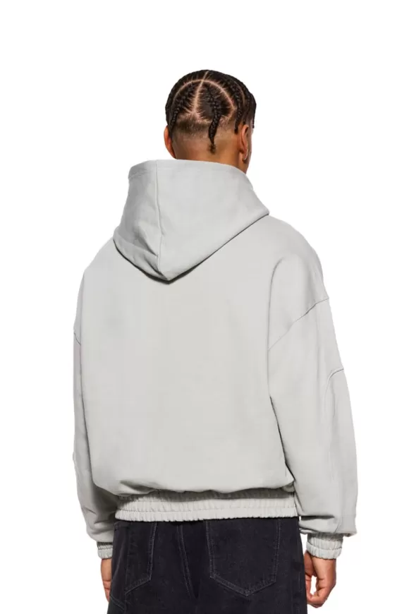 Cc Zip Hoodiepussywillow Gray>OLAKALA New