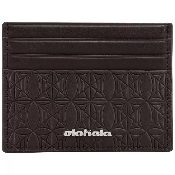 Ccleather Monogramm Cardholder Brown>OLAKALA Online