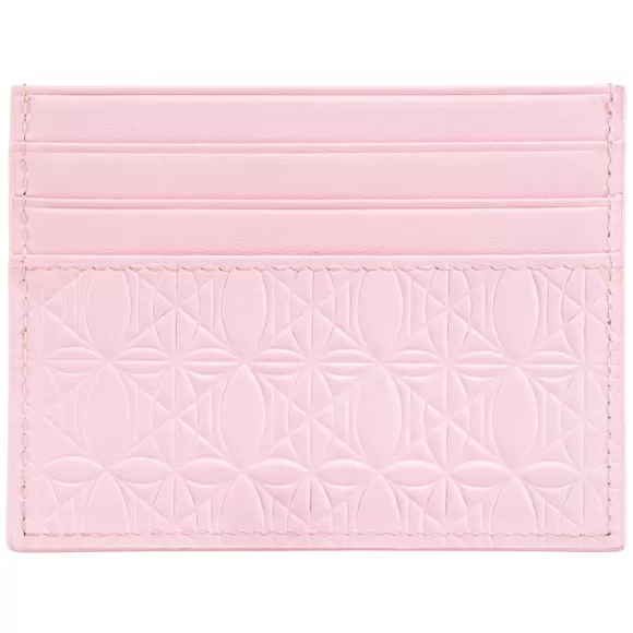 Ccleather Monogramm Cardholder Pink>OLAKALA Cheap