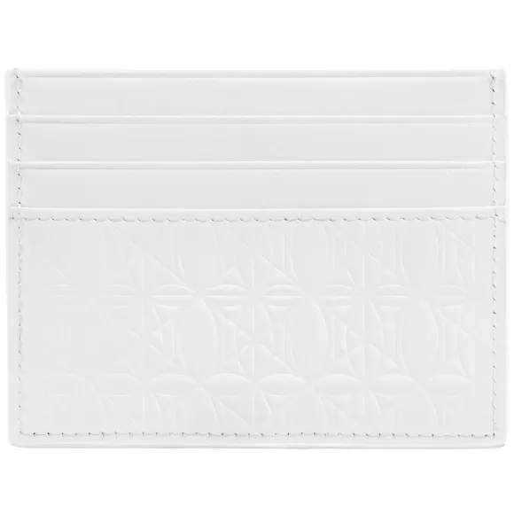 Ccleather Monogramm Cardholder White>OLAKALA Store
