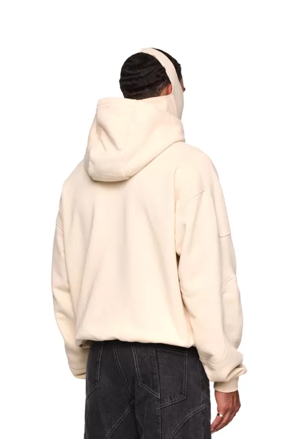 Discreet Mask Hoodie Beige>OLAKALA Outlet