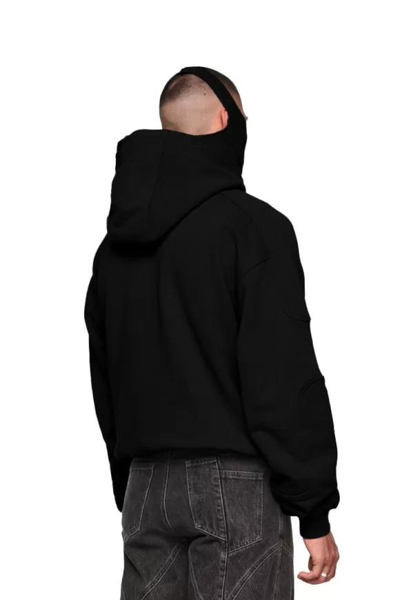 Discreet Mask Hoodie Black>OLAKALA Clearance