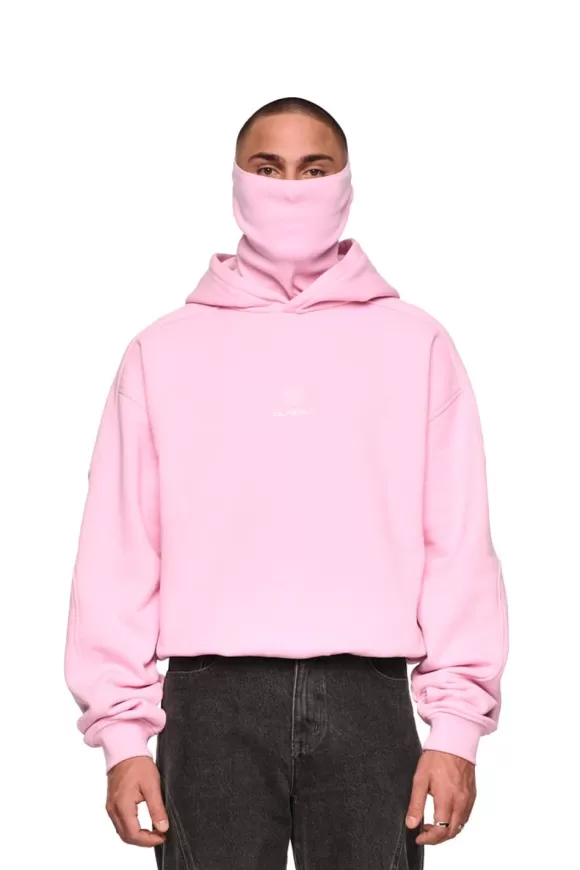 Discreet Mask Hoodie Pink>OLAKALA Best