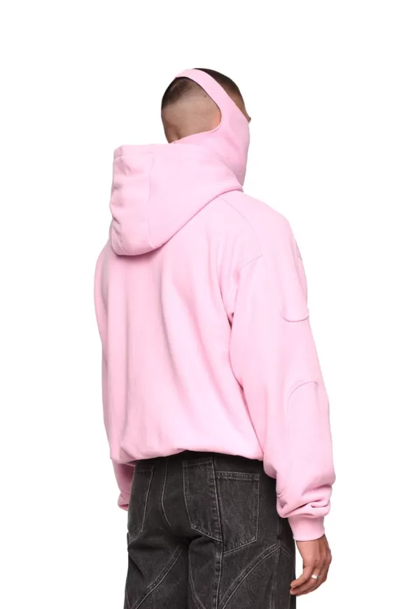 Discreet Mask Hoodie Pink>OLAKALA Best