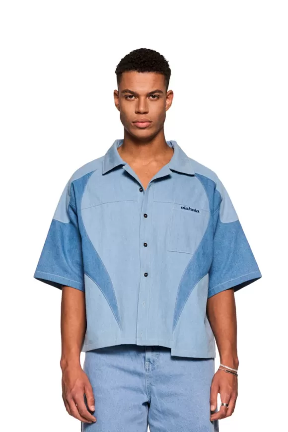 Echoes Denim Shirt>OLAKALA Shop