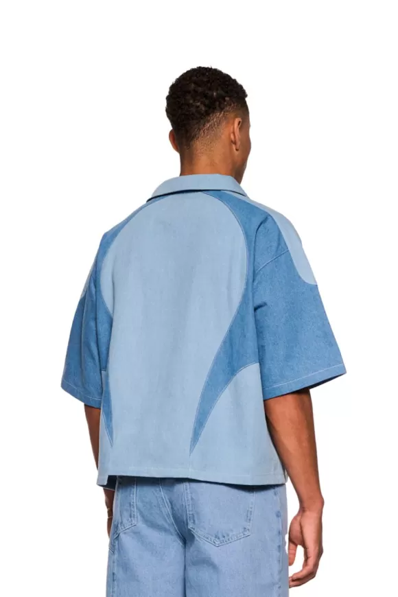 Echoes Denim Shirt>OLAKALA Shop