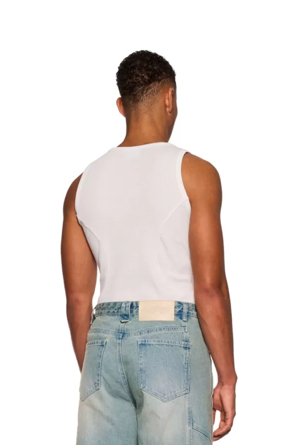 E.O.I Tanktop White>OLAKALA Discount