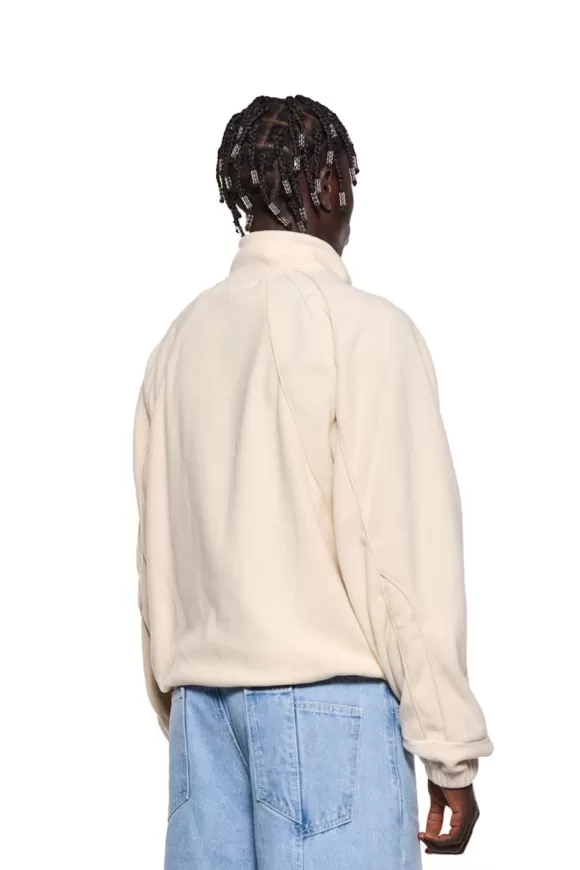 Fleece Jacket Almond Milk>OLAKALA Cheap