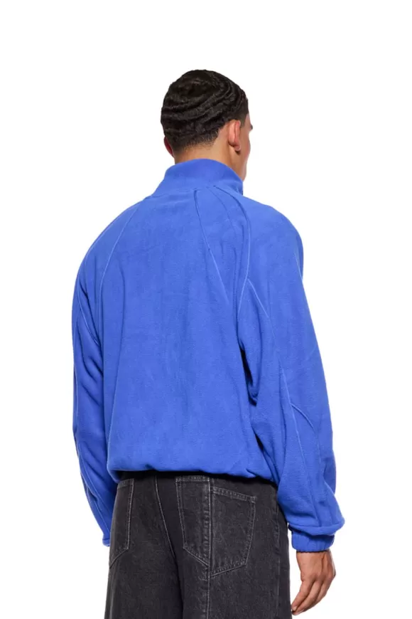 Fleece Jacket Dazzling Blue>OLAKALA Cheap