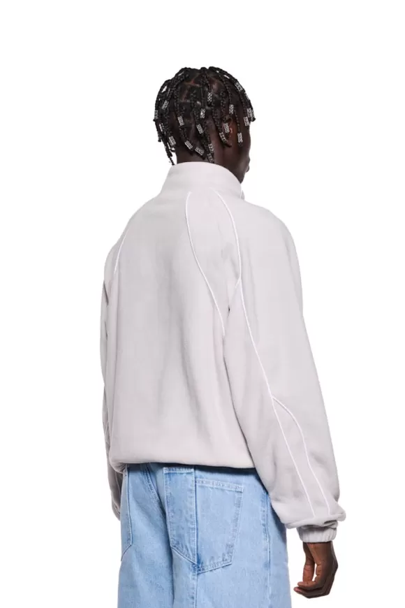 Fleece Jacket Lunar Rock>OLAKALA Sale