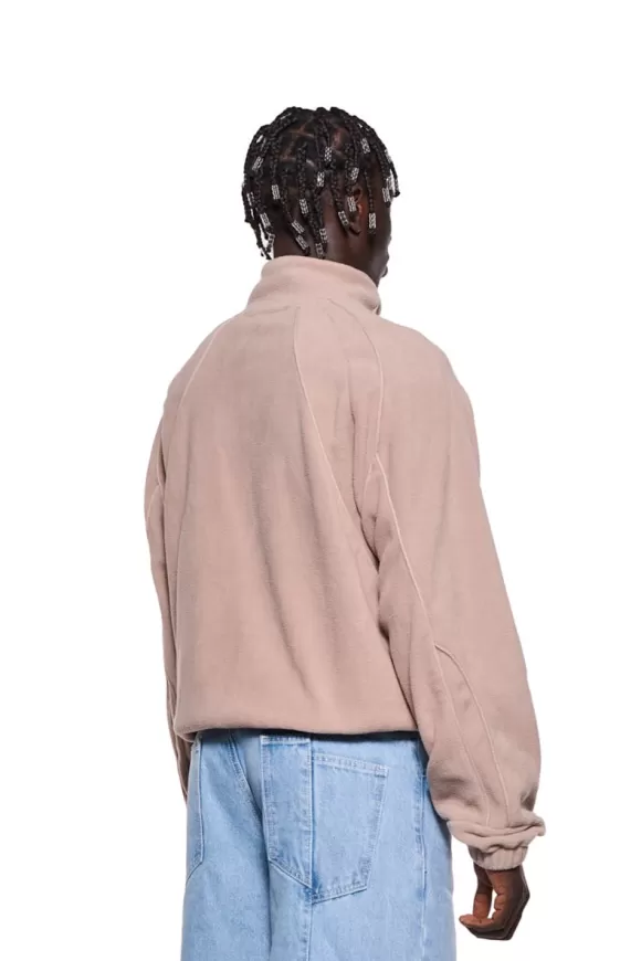 Fleece Jacket Mocha Brown>OLAKALA Shop