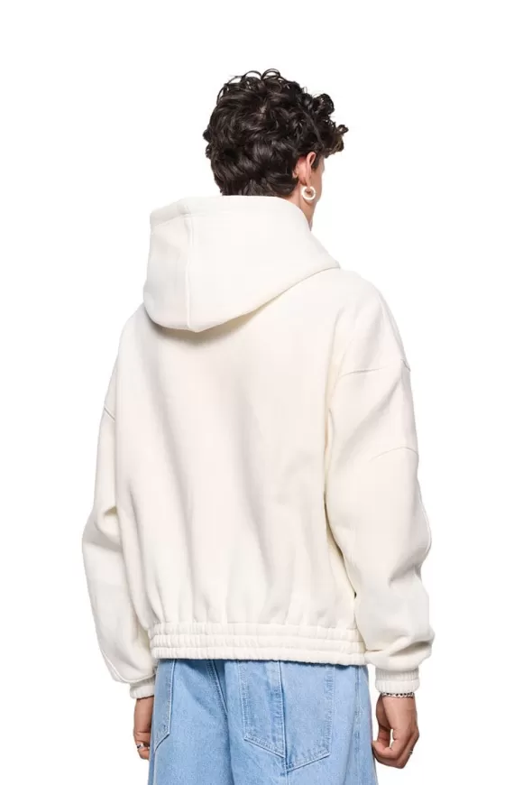 Isolation Zip Hoodie Beige>OLAKALA Shop