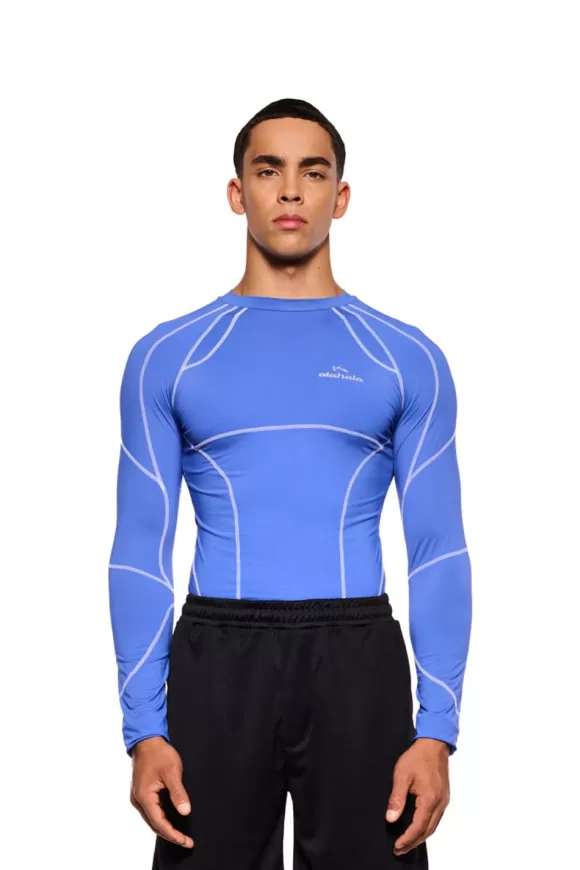 Sports Anatomy Tech Top Blue>OLAKALA Cheap