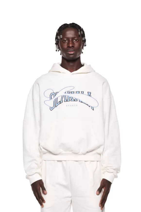 Sports Hoodie White>OLAKALA Fashion