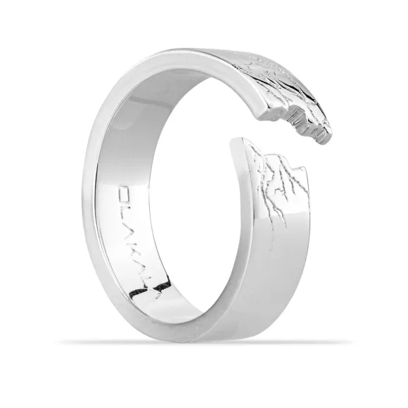 Synergy Destroyed Ring Silver Coated>OLAKALA Outlet