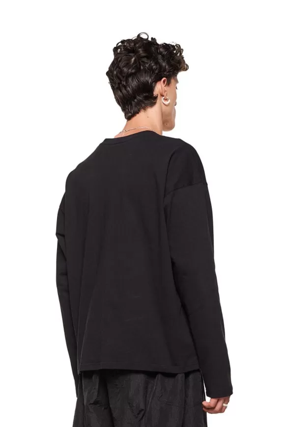Synergy Embroidered Longsleeve Black>OLAKALA Store