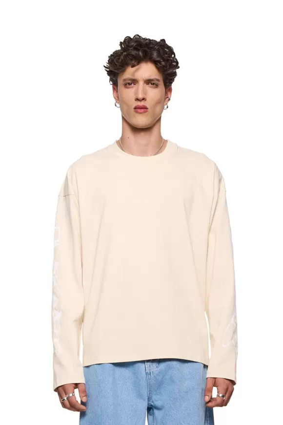 Synergy Longsleeve Shirt Beige>OLAKALA Outlet