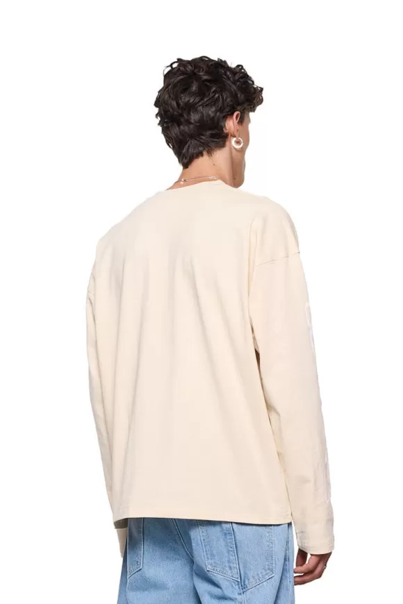 Synergy Longsleeve Shirt Beige>OLAKALA Outlet