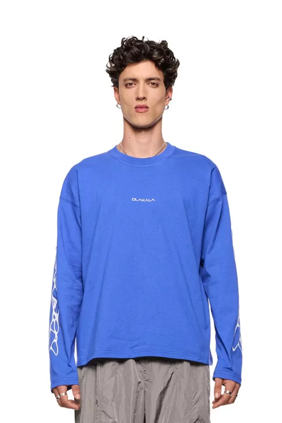 Synergy Longsleeve Shirt Blue>OLAKALA Store