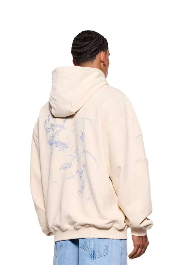 Synergy Mask Hoodie Beige>OLAKALA Hot