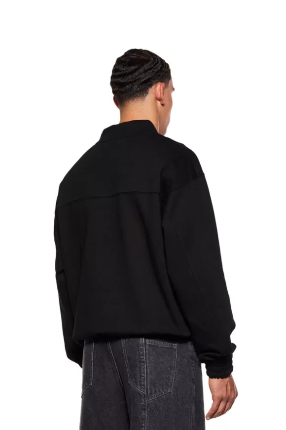 Synergy Polo Longsleeve Shirt Black>OLAKALA Store