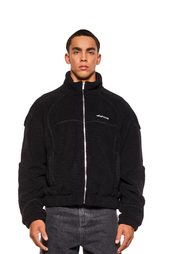 Teddy Jacket Black>OLAKALA Hot
