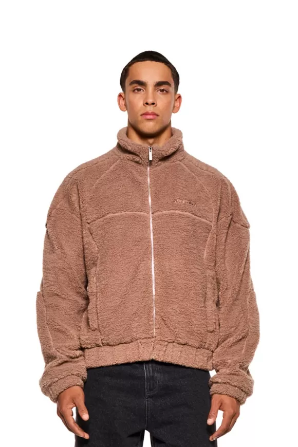 Teddy Jacket Brown>OLAKALA Online